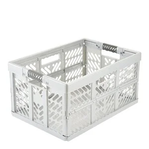 Ben oppbevaringsboks sammenleggbar 45L light silver v:7277642 Ben oppbevaringsboks sammenleggbar 45L light silver v:7277642