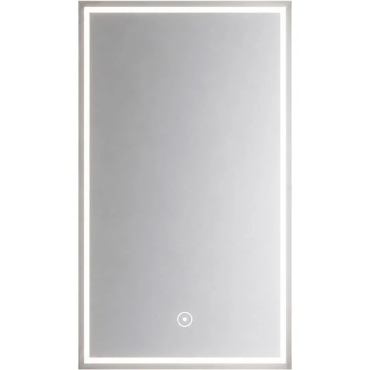 Cassøe Luca speil med lys, dimbar, touch, 60x80 cm | Luca60
