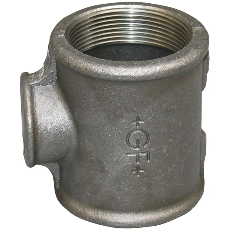 Sort T-rør 1" x 1 1/4" x 1" | 770130145