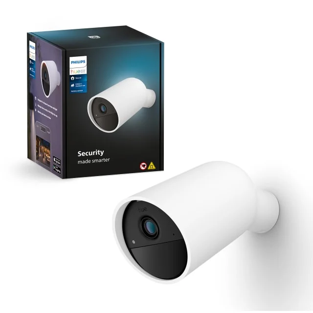 Philips Hue Secure overvåkningskamera, hvit | 929003562802 Philips Hue Secure overvåkningskamera, hvit | 929003562802