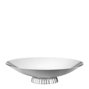 Bernadotte lavt serveringsfat på fot 34 cm stål v:4444667