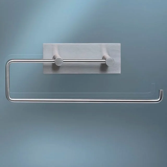 Vola T13 toalettrullholder, dobbel, med bakplate, krom | T13-16 Vola T13 toalettrullholder, dobbel, med bakplate, krom | T13-16