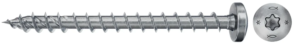 Treskrue Panhode 6,0x50mm C5 Utendørs v:5094081 Treskrue Panhode 6,0x50mm C5 Utendørs v:5094081