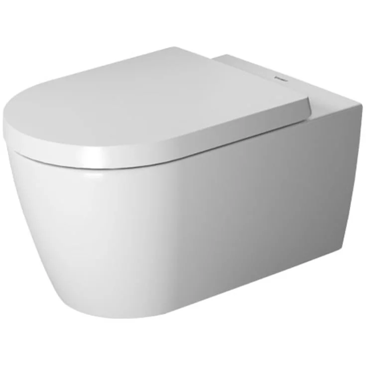 Duravit Me by Starck vegghengt toalett, uten skyllekant, med Wondergliss, matt hvit | 25290926001 Duravit Me by Starck vegghengt toalett, uten skyllekant, med Wondergliss, matt hvit | 25290926001