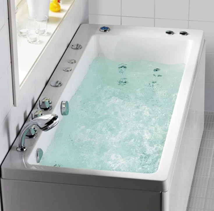 Hafa Lime 160Sq Premium boblebad, 1600×700 mm, akryl, hvit | 1443074-00