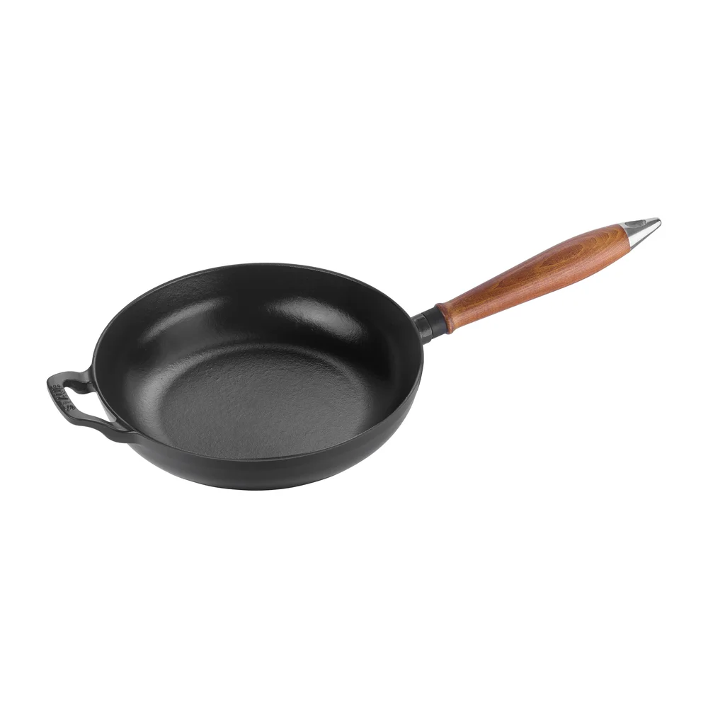 Vintage stekepanne med trehank Ø24 cm v:9459318 Vintage stekepanne med trehank Ø24 cm v:9459318