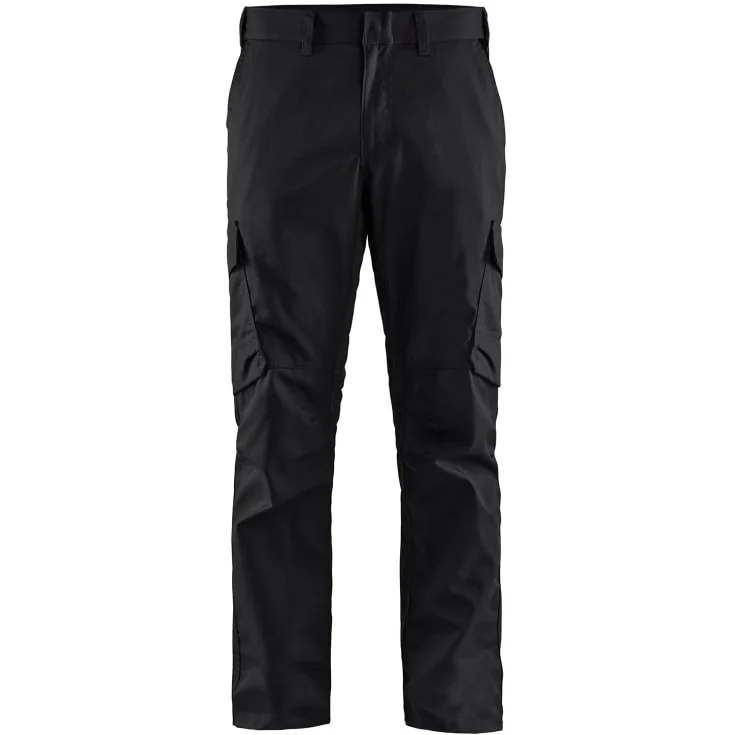 Blåkläder Workwear 1444 servicebukse med 2-veis stretch, sort/grå, str. C50 | 1444-1832-9998_C50