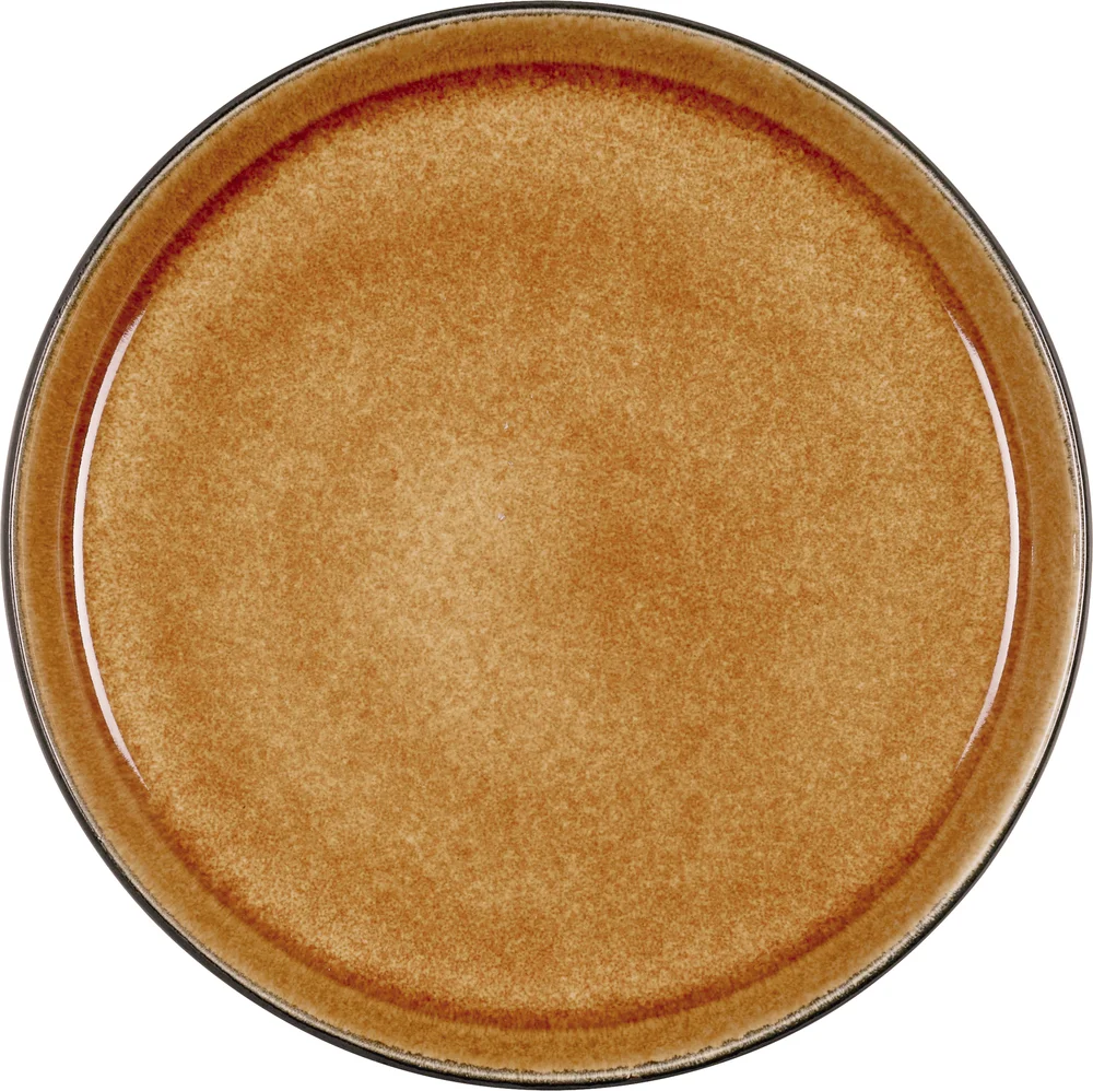 Tallerken Gastro sort/amber 21cm v:2672548 Tallerken Gastro sort/amber 21cm v:2672548