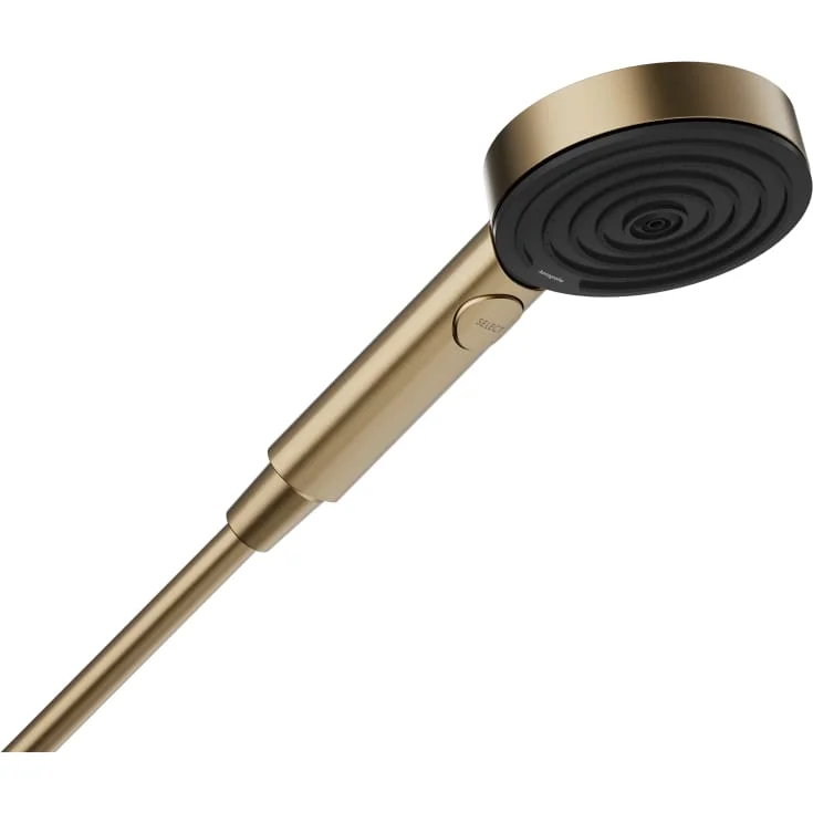 Hansgrohe Pulsify Select S 105 Relaxation hånddusj, vannbesparende, børstet bronse | 24111140