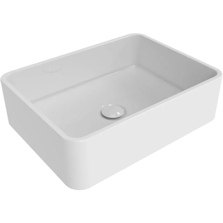 Flaminia Miniwash 48 servant, 48x33 cm, hvit | MWL48