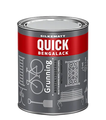 Bengalack grunning grå silkematt 0.75l v:6649318 Bengalack grunning grå silkematt 0.75l v:6649318
