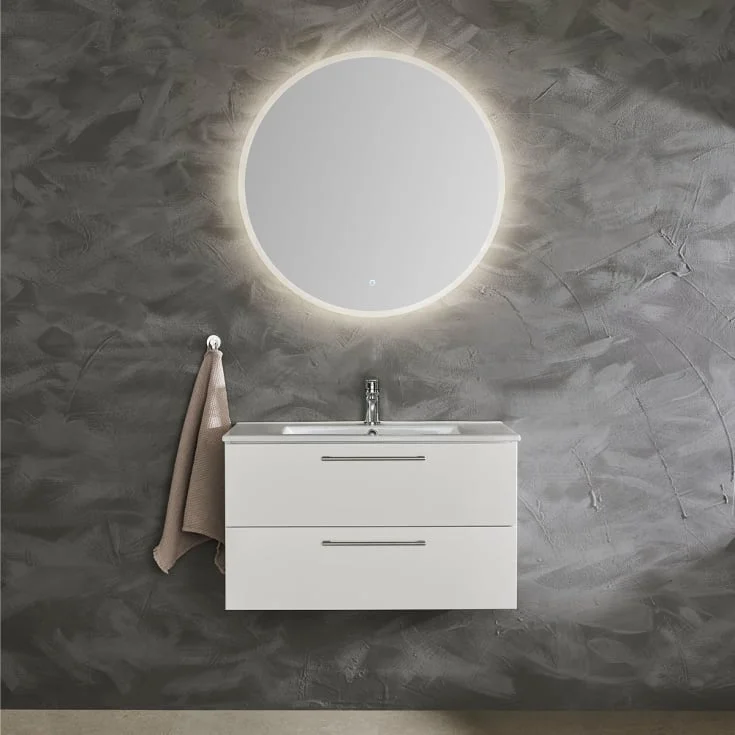 Bathlife Lust møbelpakke, med servant, 81×46,5×48 cm, hvit | 401410236