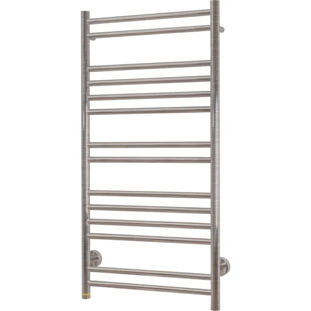 Kriss Apollo håndkletørker, el, 50x100 cm, børstet rustfrit stål | A10050BE