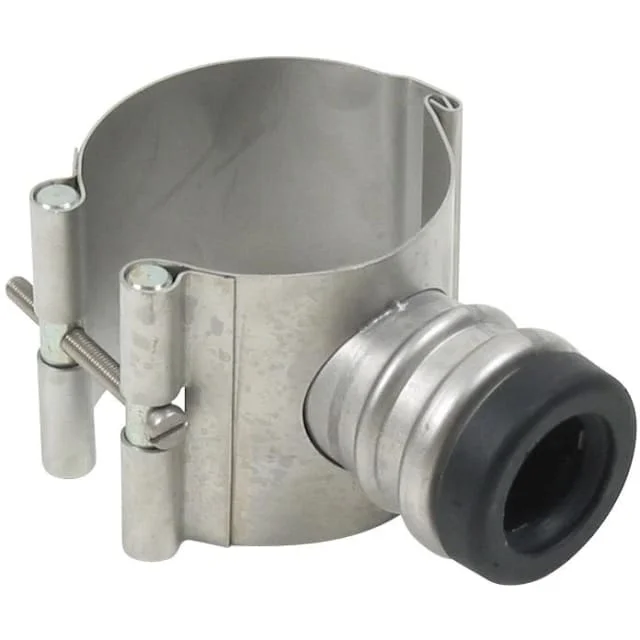 Blücher EuroPipe anboringsklave, Ø75×40 mm, rustfritt stål | 3395076