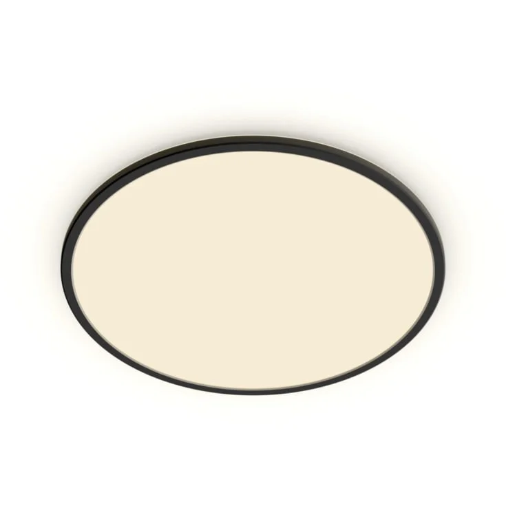 Philips myLiving SceneSwitch Super Slim plafond, svart, 2700K, Ø43 cm | 929002666901
