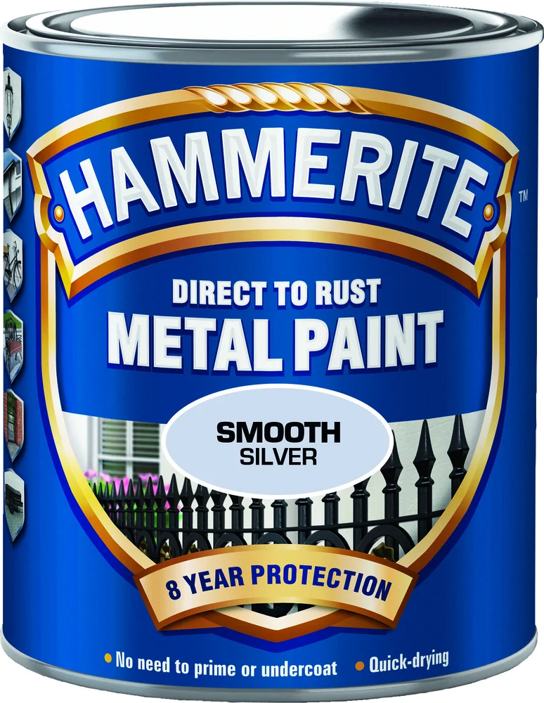 METALLMALING GLATT SØLV 250ML v:4453340 METALLMALING GLATT SØLV 250ML v:4453340