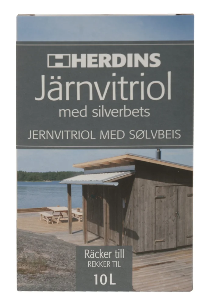 Jernivitrol med sølvbeis 300g v:7926987 Jernivitrol med sølvbeis 300g v:7926987