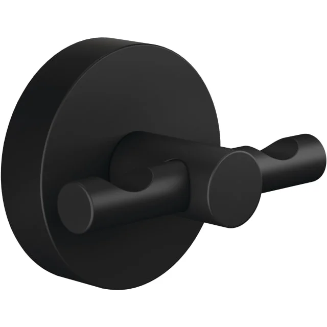 Tesa Moon håndkleknagg, sort | 40564-00000-00