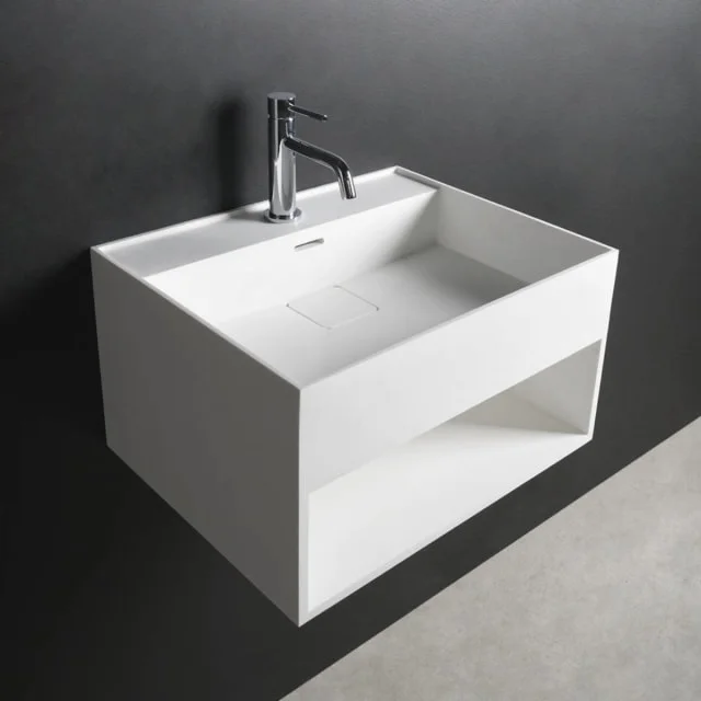 Copenhagen Bath Oslo 50 servant med hylle, 50×40 cm, hvit matt | 40010348 Copenhagen Bath Oslo 50 servant med hylle, 50×40 cm, hvit matt | 40010348