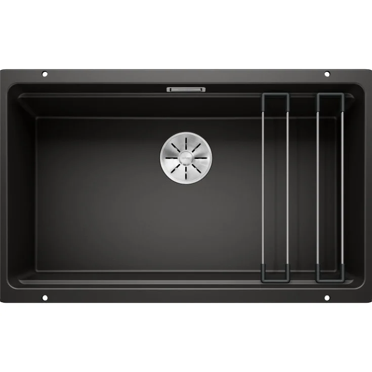 Blanco Etagon 700-U kjøkkenvask, 73x46 cm, sort | BC-525891