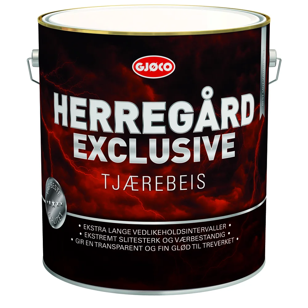 Herregård Exclusive tjærebeis gul base 9l v:7571116 Herregård Exclusive tjærebeis gul base 9l v:7571116