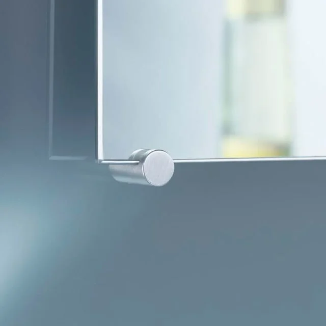 Vola T20 speilbeslag, messing natur, 4 stk | T20-19