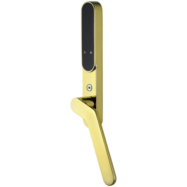 Secuyou Smart Lock Access elektronisk dørlås, indvendig, højre, messing | 22-000R-BR Secuyou Smart Lock Access elektronisk dørlås, indvendig, højre, messing | 22-000R-BR