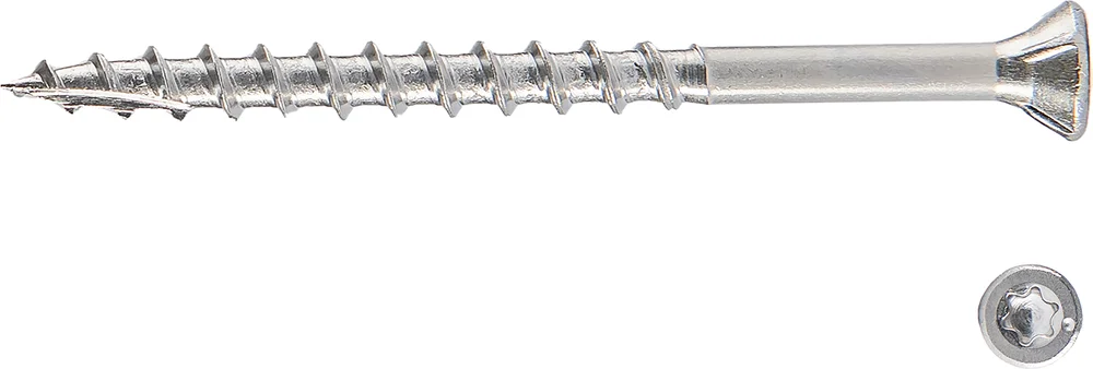 Terrasseskrue 4,2x56mm A4 Syrefast 250 Stk v:5232985 Terrasseskrue 4,2x56mm A4 Syrefast 250 Stk v:5232985