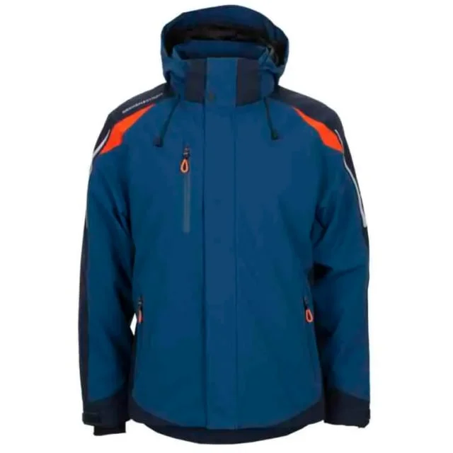 Bekken & Strøm vinterjakke allværs Majavatn, unisex, str. L, blå/marine | 27303438