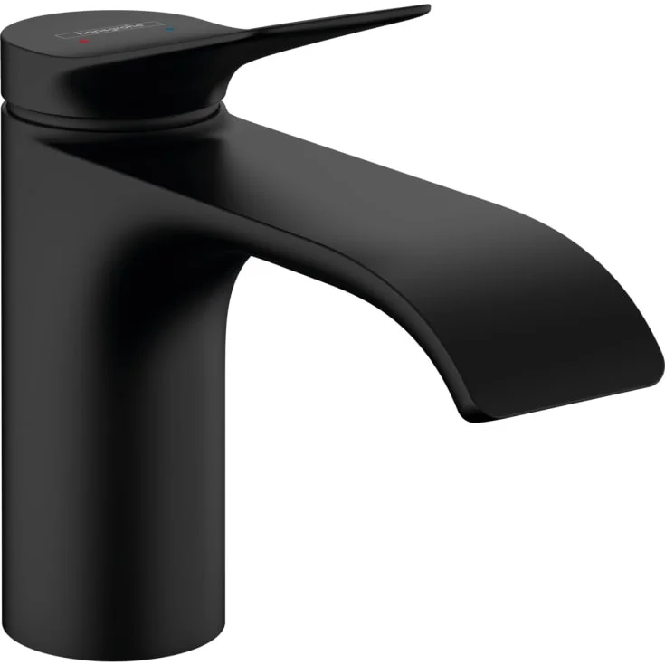 Hansgrohe Vivenis 80 servantbatteri, matt sort | 75012670