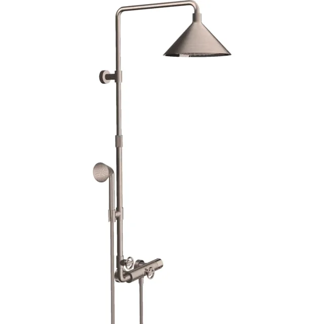 Axor Front Showerpipe, ø279 mm, rustfritt stål | 26020800 Axor Front Showerpipe, ø279 mm, rustfritt stål | 26020800