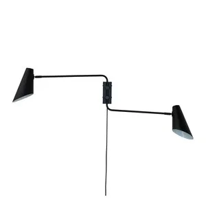 Cale vegglampe 46 cm svart v:5551429 Cale vegglampe 46 cm svart v:5551429