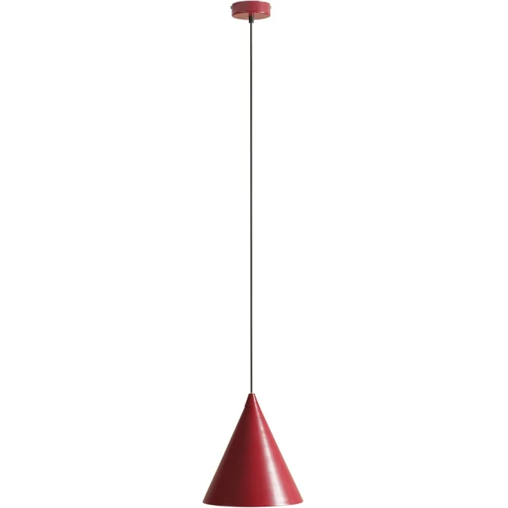 Aldex Form pendellampa, rød | AL1108G15