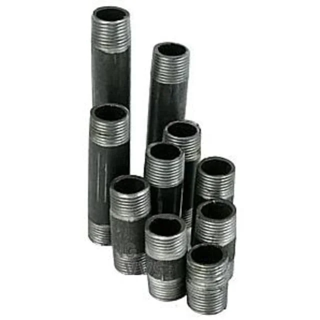 Sort nippelrør 1/2" - 10 stk. assortert | 012010104