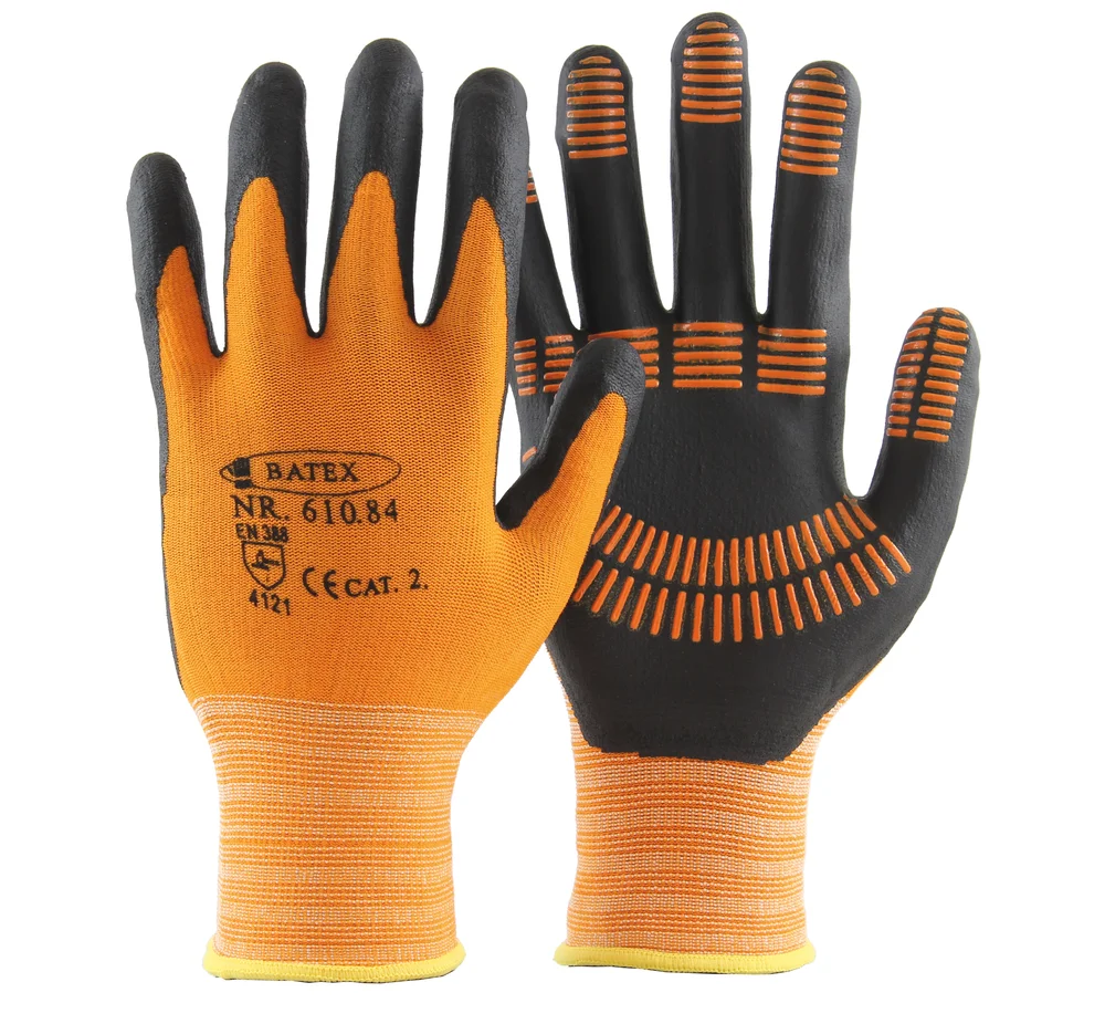 Mekanikerhanske Softgrip med gripebelegg i håndflaten. 8 v:8438024