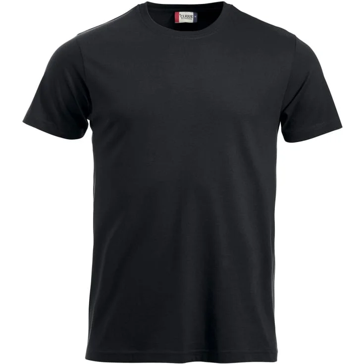 Clique New Classic t-skjorte, sort, str. 5XL | 029360-99_5XL