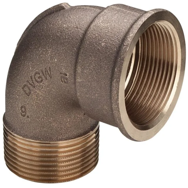 Rødgods Vinkel muffe/nippel 3/4" - 90 grader | 264000