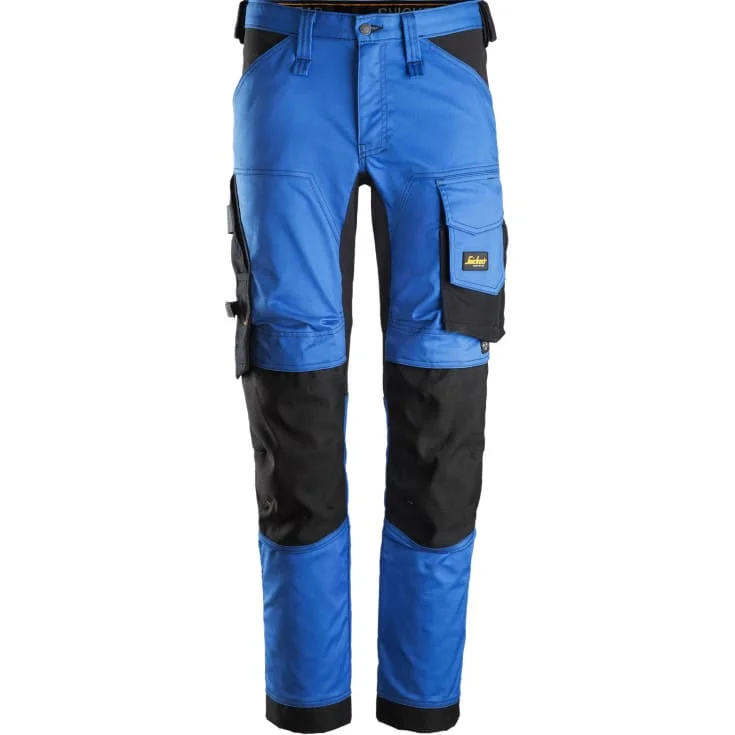 Snickers 6341 AllroundWork arbeidsbukser med stretch, blå/sort, str. 252 | 6341-5604_252