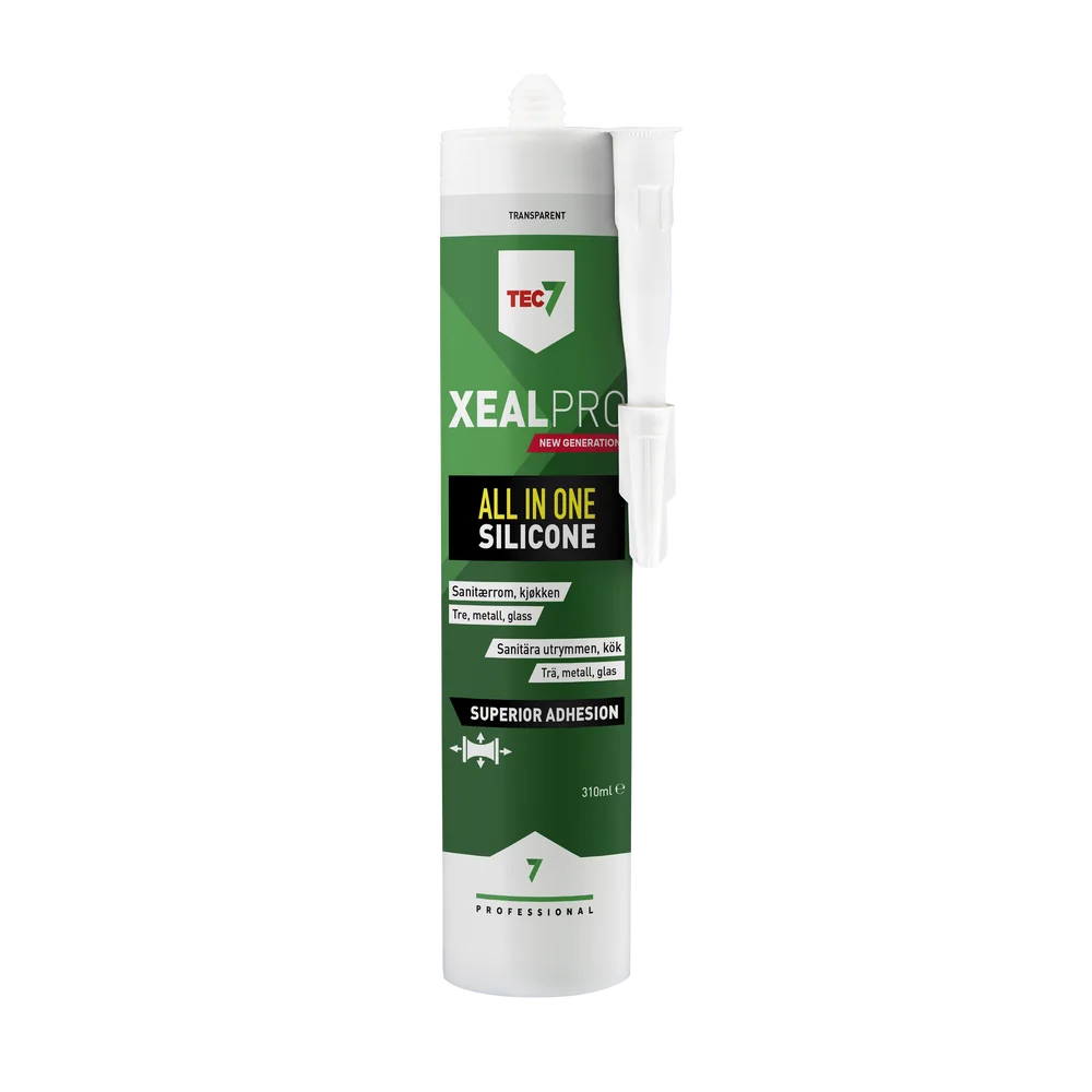 Silikonfugemasse Klar XEALPRO 310ml v:2624447