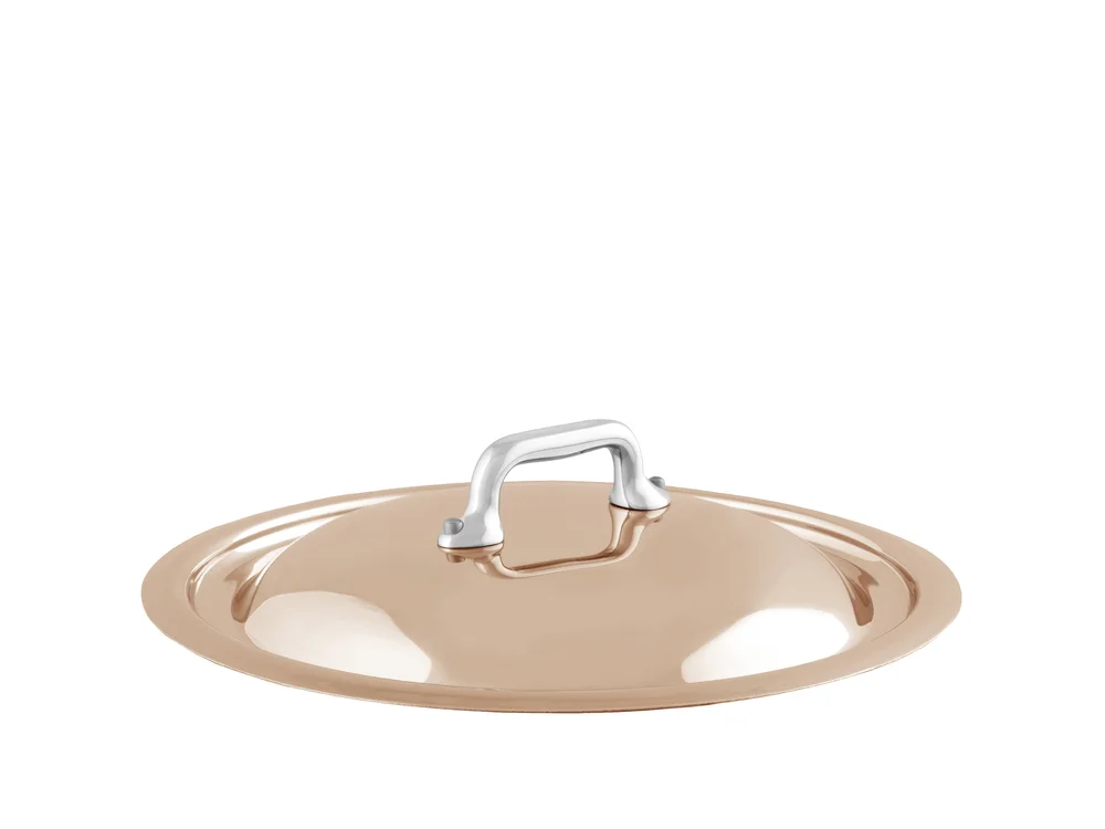 Lokk i kobber og stål 14cm v:5906030