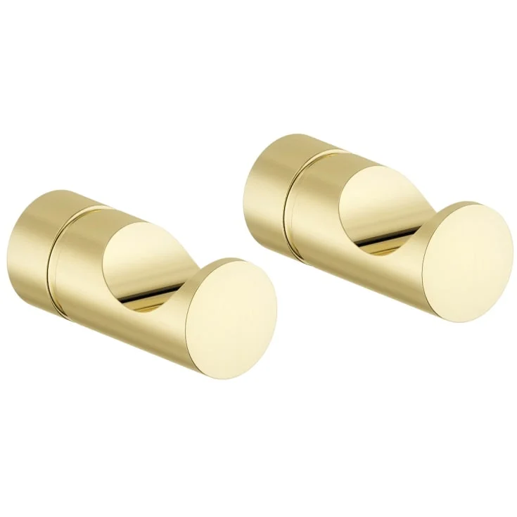 Damixa Collection håndkleknagg, 2 stk., polert messing | 4830677