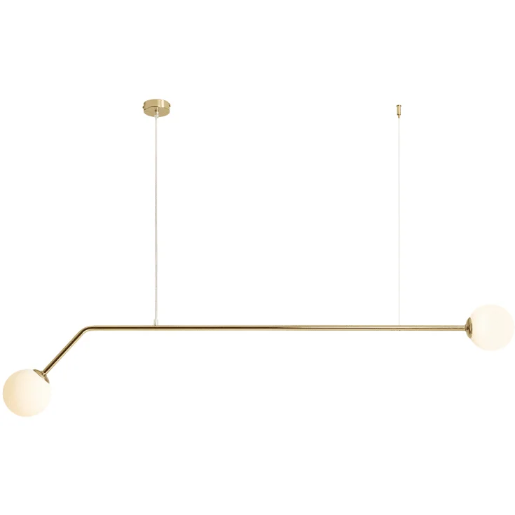 Aldex Pure taklampe, gull | AL1064H30 Aldex Pure taklampe, gull | AL1064H30