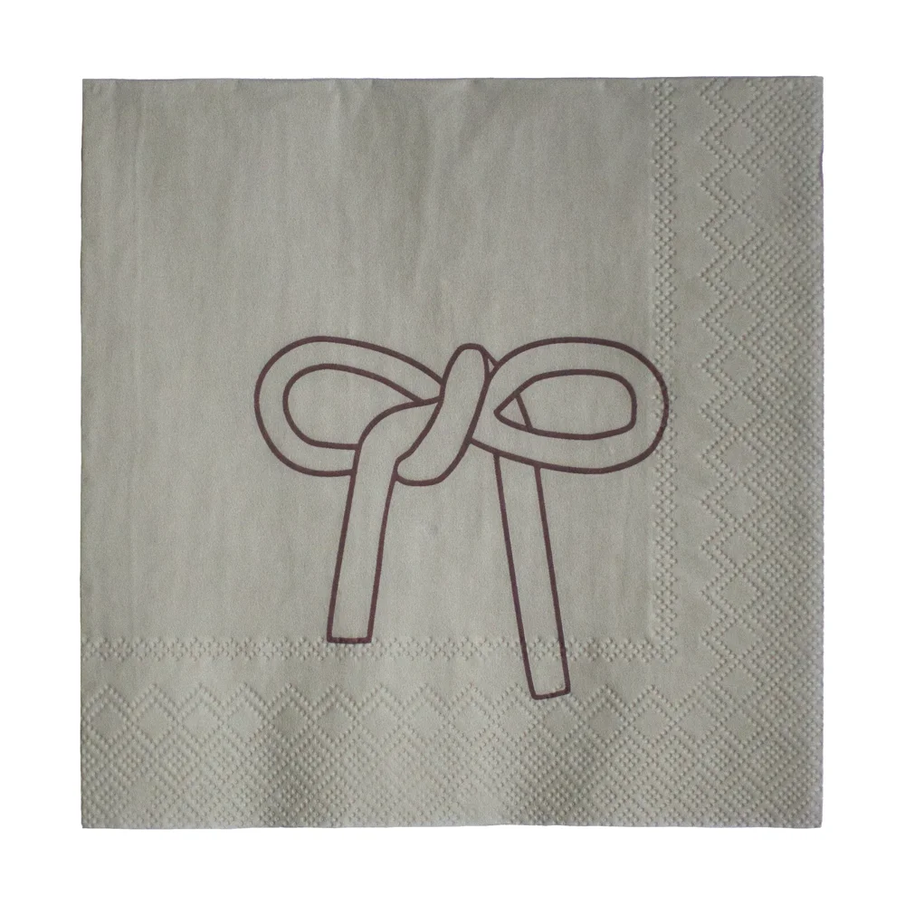 Bow papirserviett 33×33 cm 20-pakning v:4715285