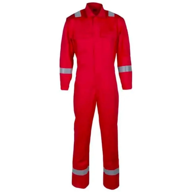 Bekken & Strøm kjeledress Offshore med glidelås, unisex, str. 56, rød | 610648