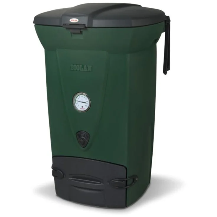 Biolan 220eco kompostbinge, isolert, termostat, 220 liter, grønn | 70579010 Biolan 220eco kompostbinge, isolert, termostat, 220 liter, grønn | 70579010