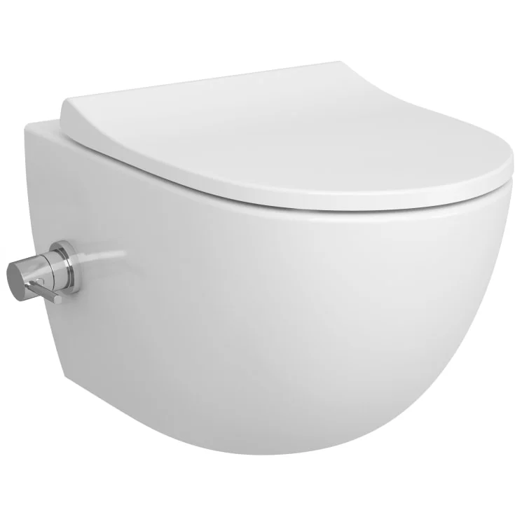 Vitra Sento dusjtoalett, uten spylekant, antibakteriell, hvit | 7748B003-7211