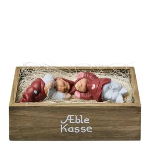 Adam & Annika nisser i trekasse 13,5 cm v:1632494