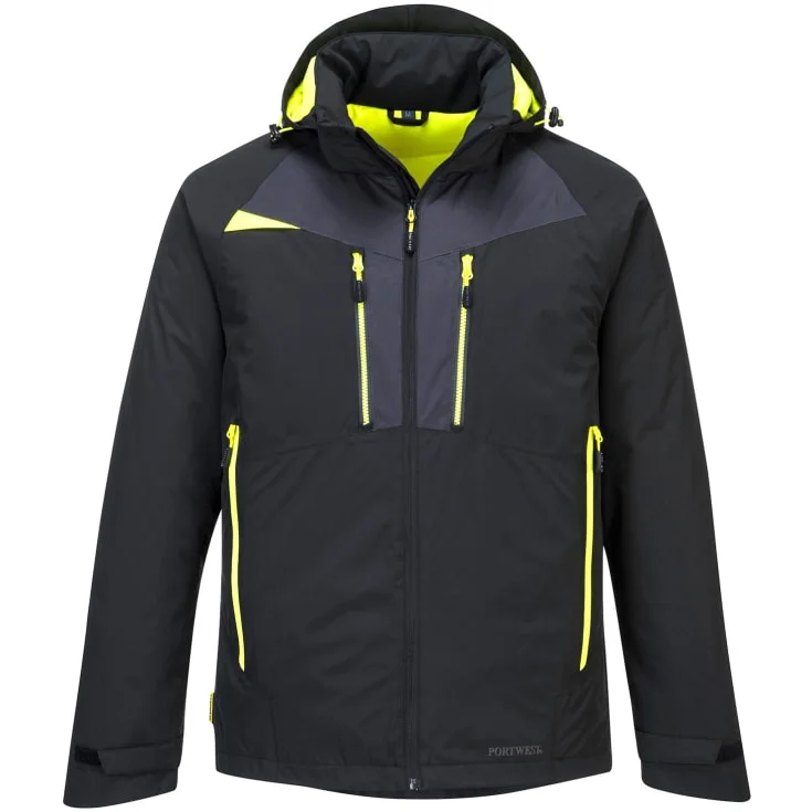 Portwest DX4 jakke, sort, str. 3XL | DX460-BKR_3XL