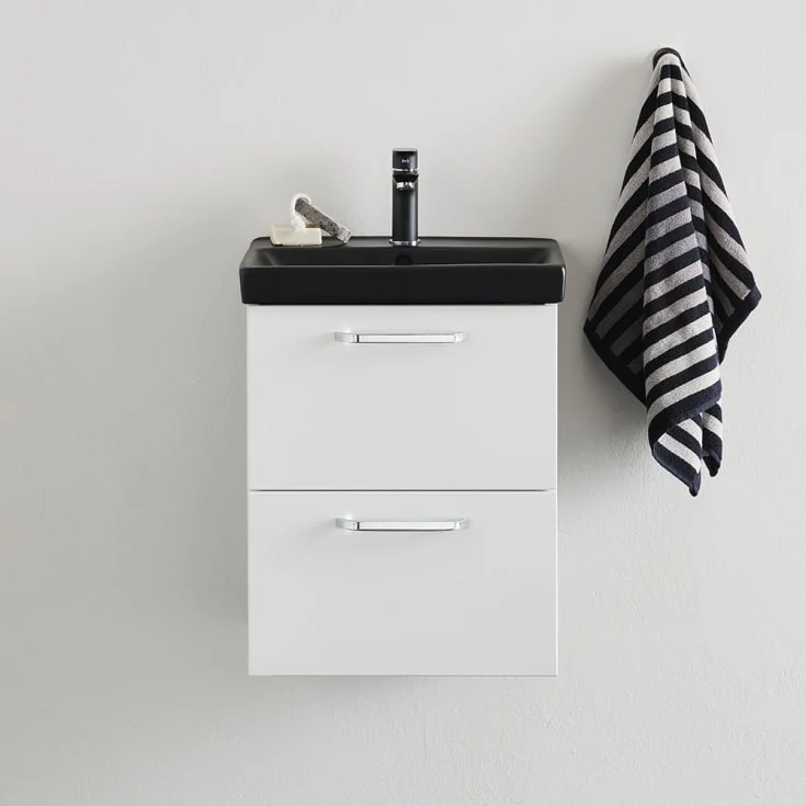 Bathlife Yster møbelpakke, med servant, 42x32x55 cm, hvit | 401410217 Bathlife Yster møbelpakke, med servant, 42x32x55 cm, hvit | 401410217