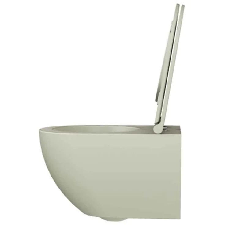 Lavabo Comoda vegghengt toalett, uten skyllekant, matt grønn | 222037005